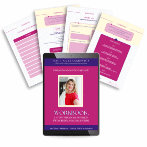 Praktyczny przewodnik, który krok po kroku pomoże Ci odkryć i zrozumieć Twoją idealną klientkę. Dzięki pytaniom i ćwiczeniom poznasz jej emocje, potrzeby i marzenia, a potem stworzysz komunikację i ofertę, które trafiają prosto w serce.