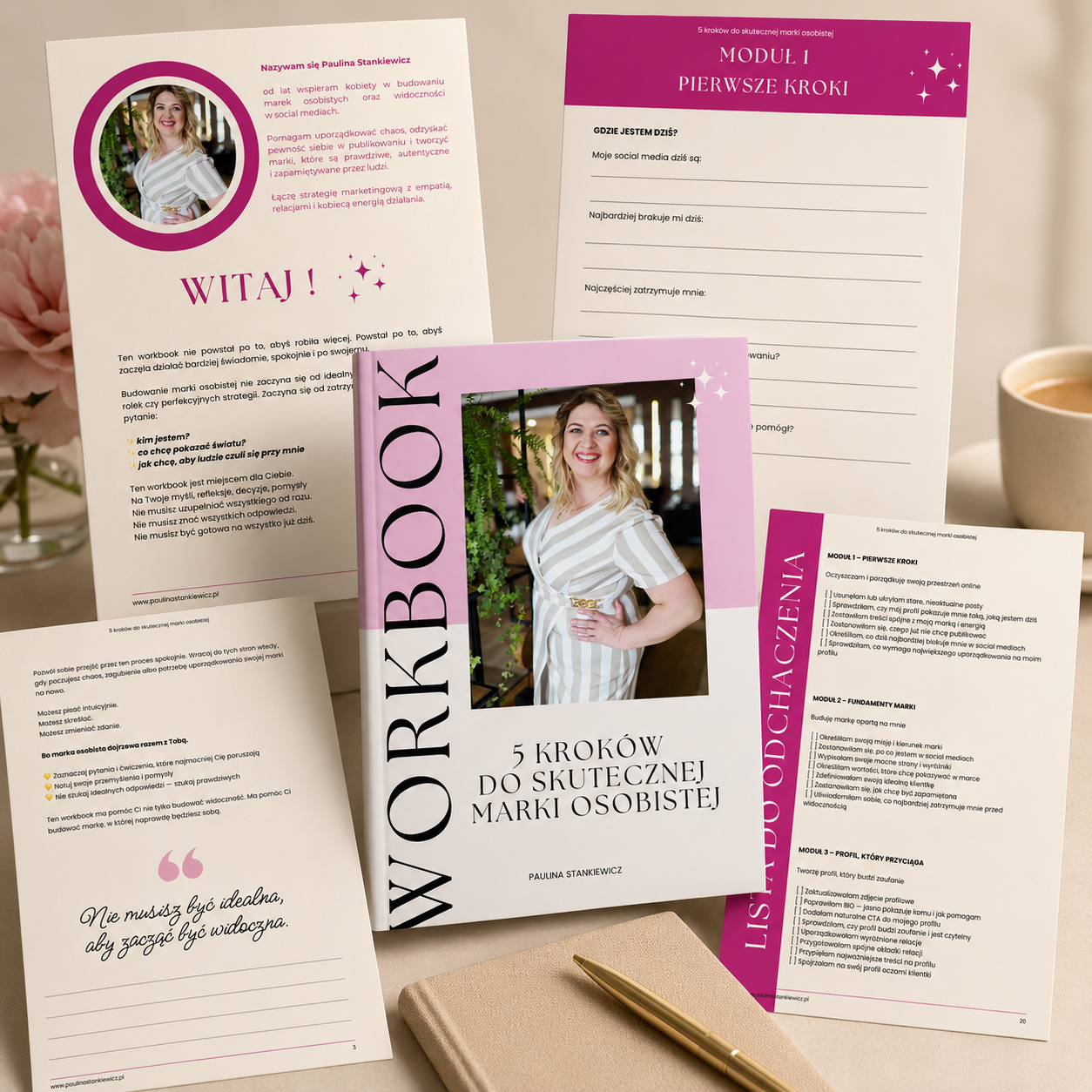 Workbook do kursu — 5 kroków do skutecznej marki osobistej